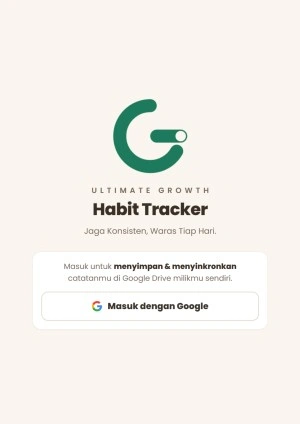 Sampul The Ultimate Growth Habit Tracker